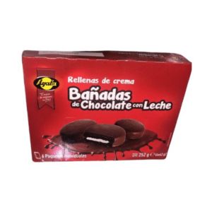 Galletas bañadas chocolate/leche Ayala
